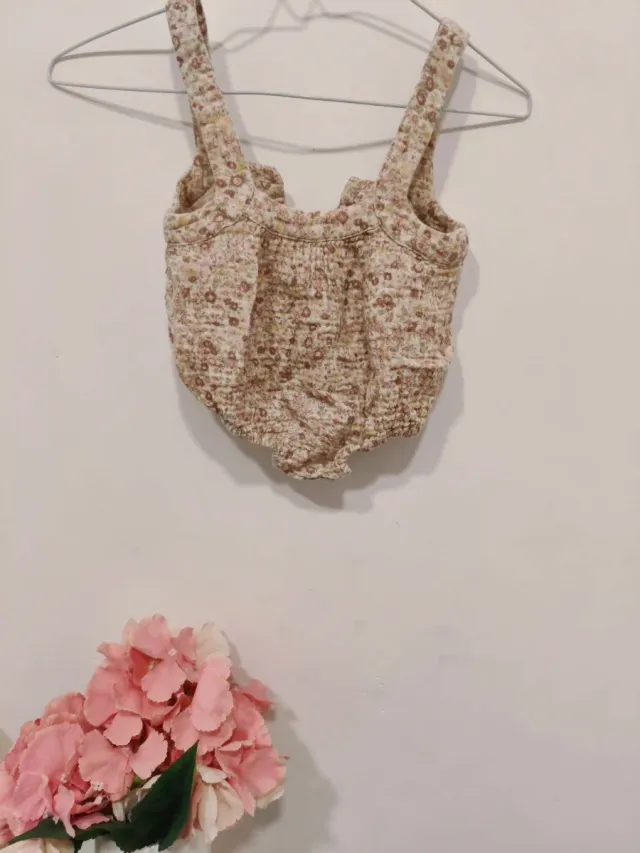 Ranita bebé floral