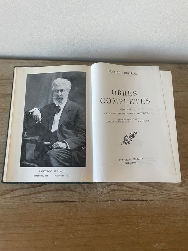 Obras Completas Santiago Rusiñol