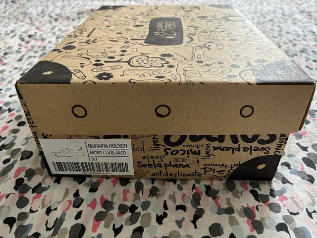 Zapato Feroz Moraira Rocker Blanco Talla 31