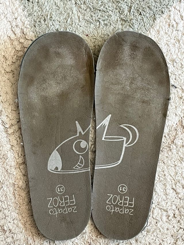 Zapato Feroz Moraira Rocker Blanco Talla 31