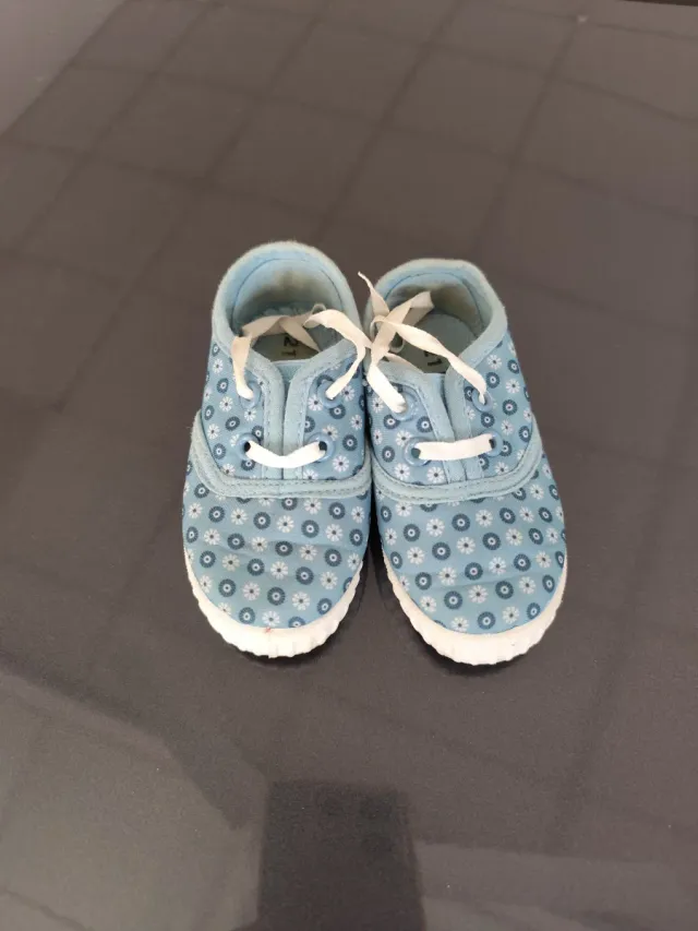 Zapatos de bebé azul marino