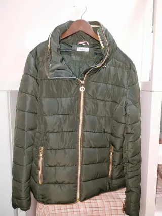 Chaqueta acolchada DJ85 verde talla S