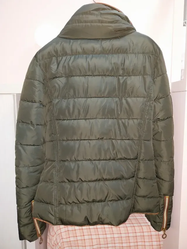 Chaqueta acolchada DJ85 verde talla S