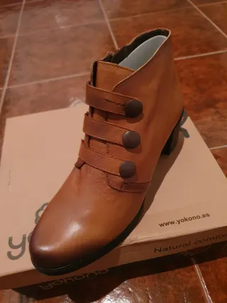 Botins Yokono pele camel