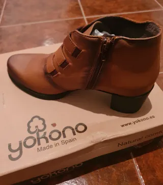 Botins Yokono pele camel