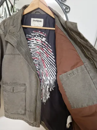 Chaqueta forrada invierno Desigual Hombre Talla L