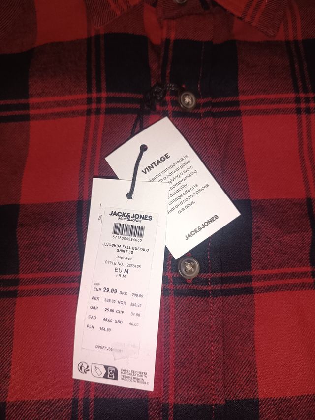 Camisa Franela Jack & Jones Tamanho M