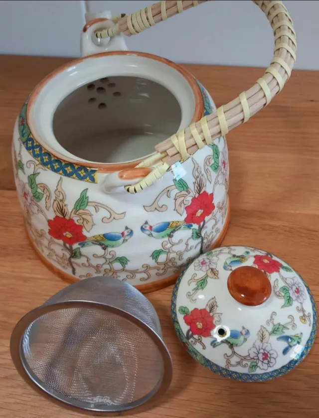 Tetera de cerámica sin estrenar