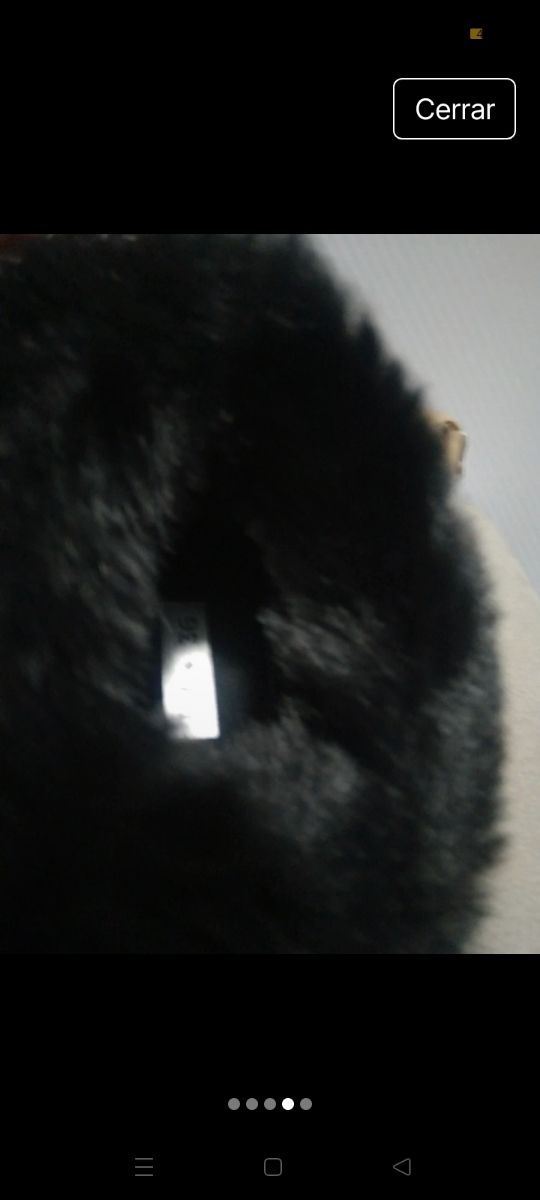 Pantuflas Tex Negras y Doradas