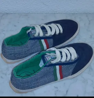 Zapatillas El Ganso Azul y Multicolor