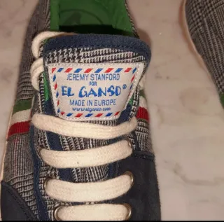 Zapatillas El Ganso Azul y Multicolor