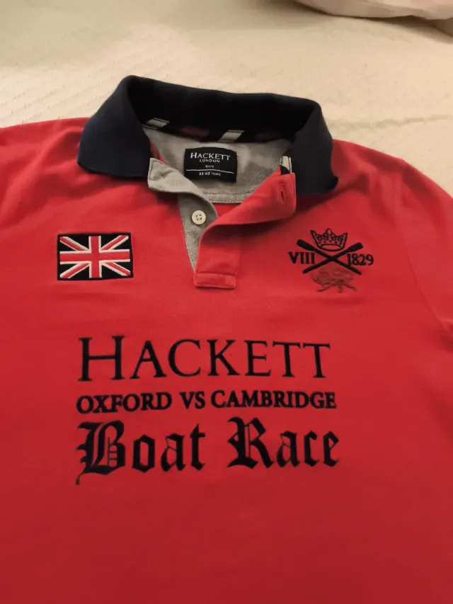 Camiseta Hackett London Oxford vs Cambridge