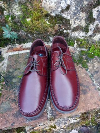 Scarpe uomo Soldini marrone/rosso
