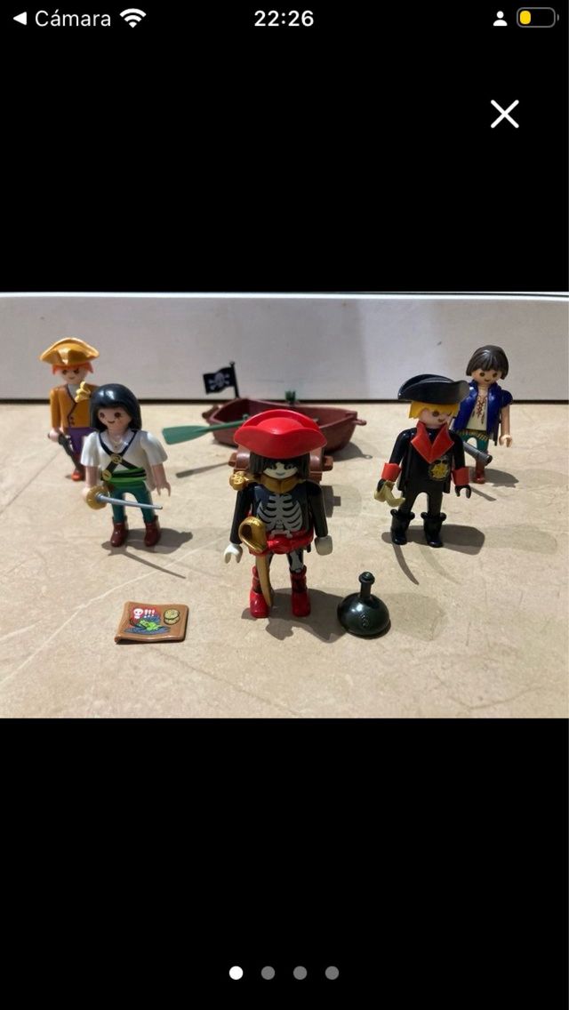 Lote Playmobil Piratas