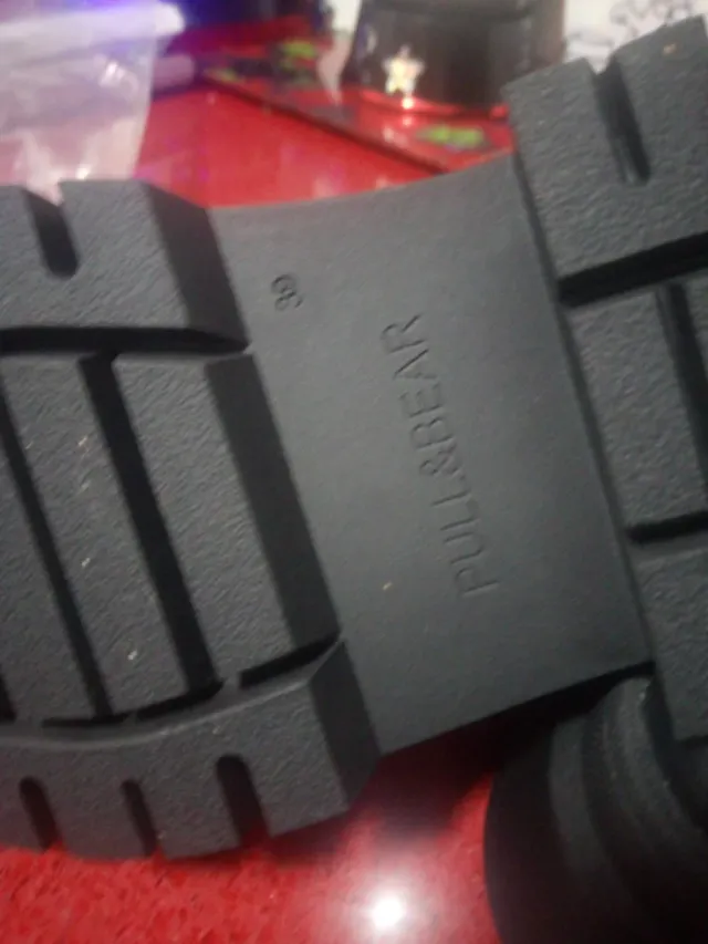 Botas militares Pull&Bear cremallera talla 39