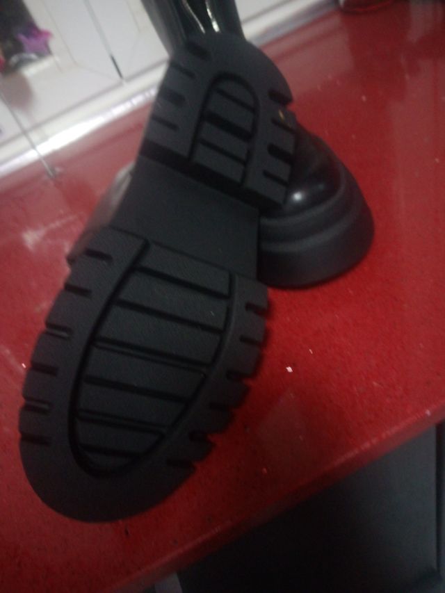 Botas militares Pull&Bear cremallera talla 39