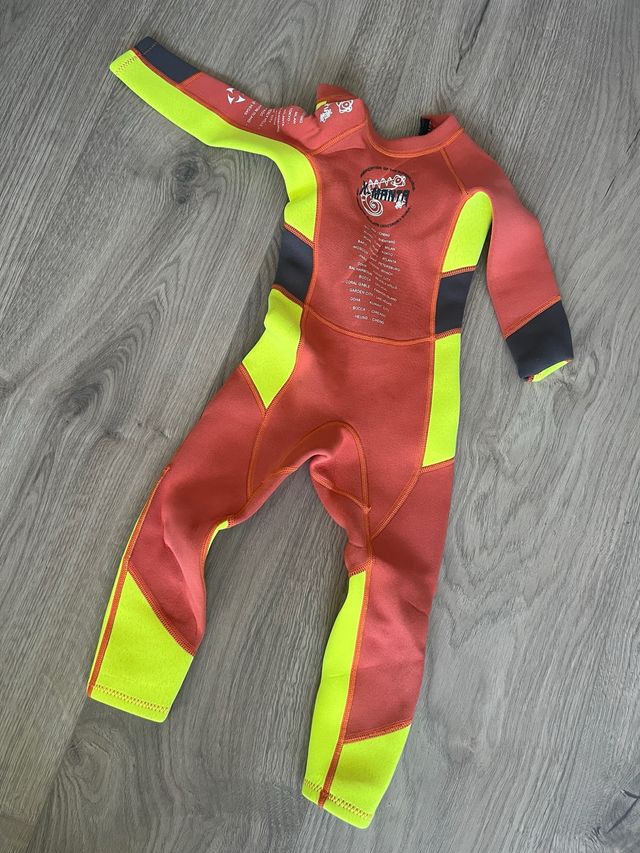 Traje largo neopreno niño Talla 90-100 cm