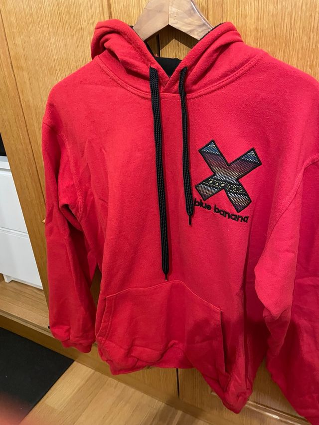Sudadera Blue Banana Roja Talla XL
