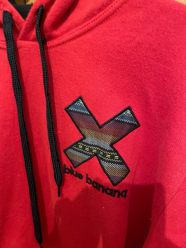 Sudadera Blue Banana Roja Talla XL