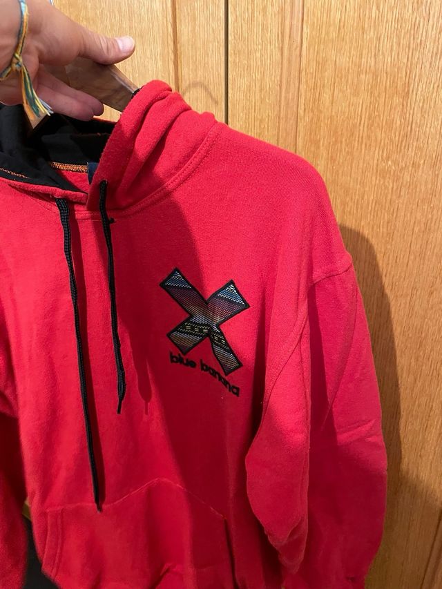 Sudadera Blue Banana Roja Talla XL