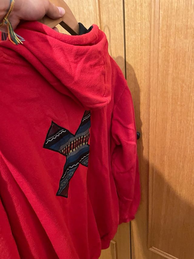 Sudadera Blue Banana Roja Talla XL