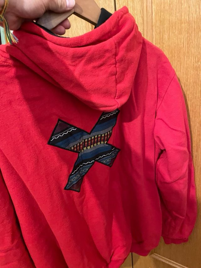 Sudadera Blue Banana Roja Talla XL