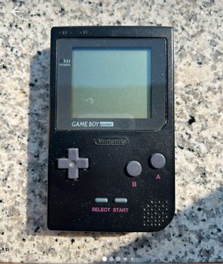 Game Boy Pocket Nero