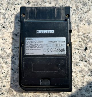 Game Boy Pocket Nero