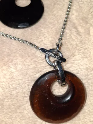 Collana Morellato con pendente tondo