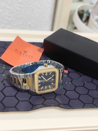 Reloj BINBOND Hombre Oro y Plata