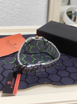 Reloj BINBOND Hombre Oro y Plata
