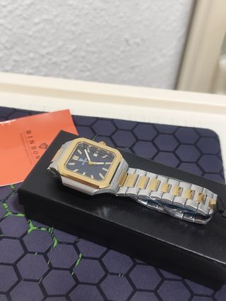 Reloj BINBOND Hombre Oro y Plata