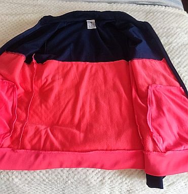 Chaqueta Adidas Talla M Roja y Azul