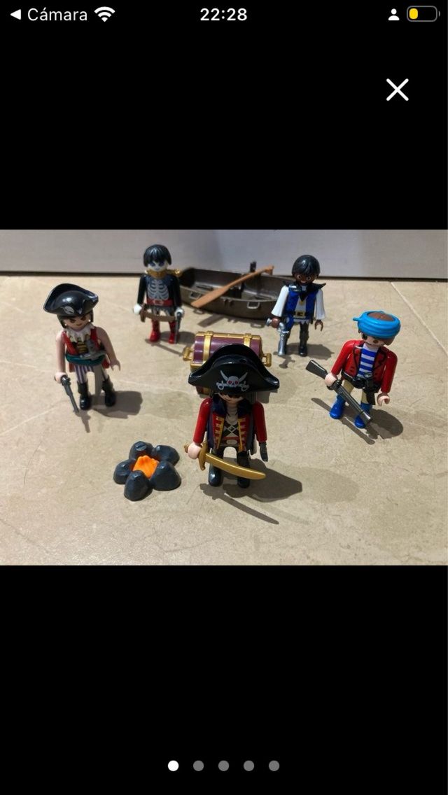 Lote Playmobil Piratas