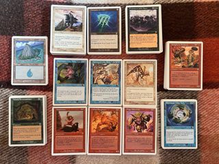 158 Carte Magic vintage Settima Edizione