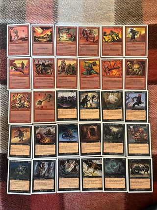 158 Carte Magic vintage Settima Edizione