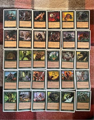 158 Carte Magic vintage Settima Edizione