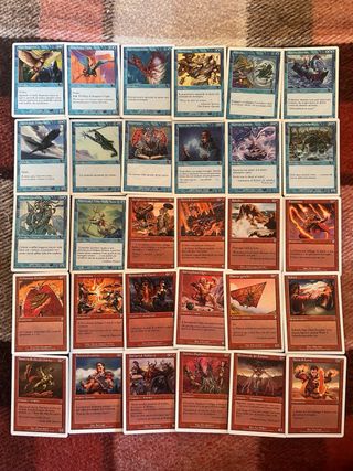 158 Carte Magic vintage Settima Edizione