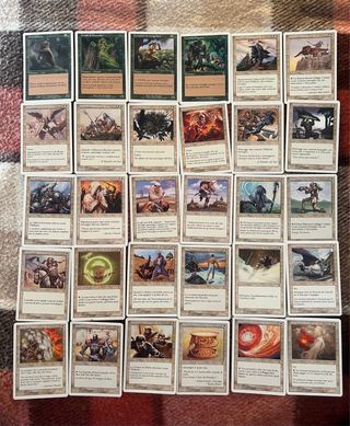 158 Carte Magic vintage Settima Edizione