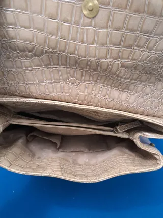 Borsa Carpisa finta pelle beige