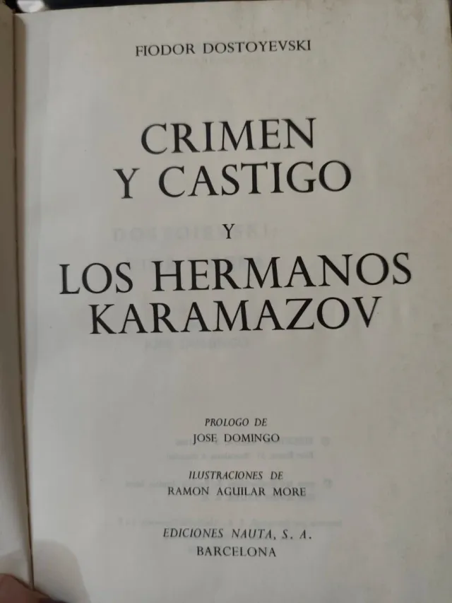 Crimen y castigo / Los hermanos karamazov