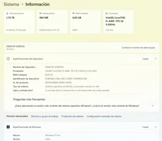 Ordenador Sobremesa i5