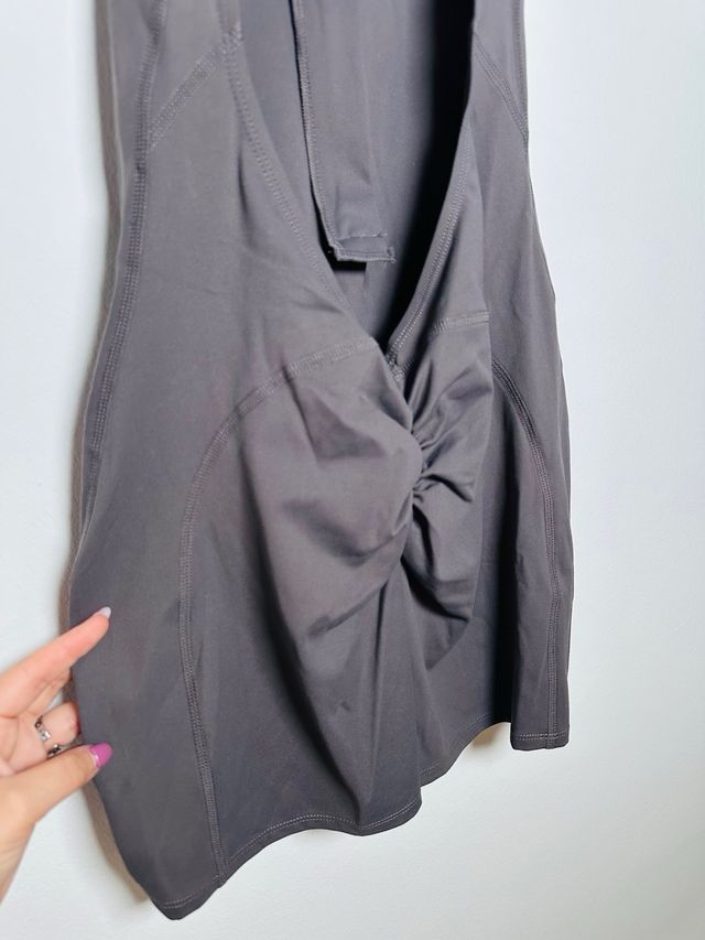 Mono deportivo mujer gris con cremallera