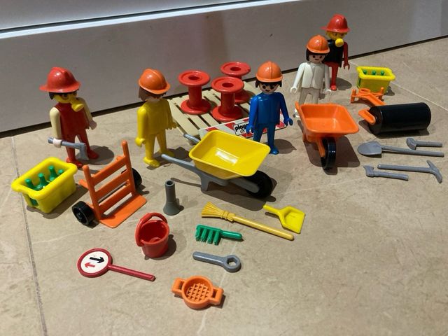 Lote Playmobil Construcción Clásicos 