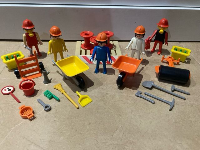 Lote Playmobil Construcción Clásicos 