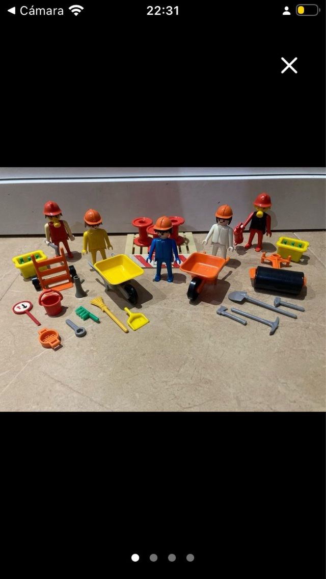Lote Playmobil Construcción Clásicos 