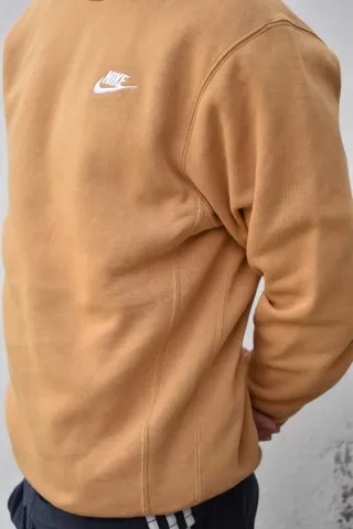 Sudadera Nike Color Camel Talla S