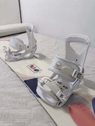 Tabla Snowboard Salomon Mujer + Botas + Fijaciones