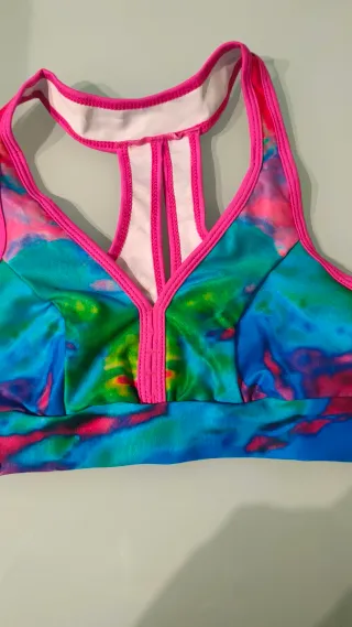 Top deportivo mujer multicolor