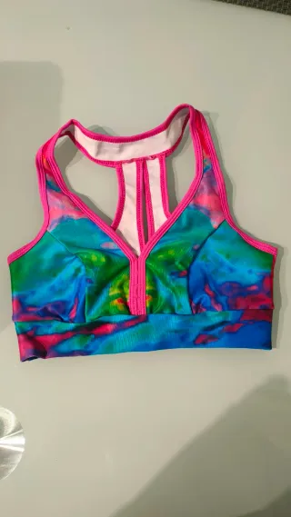 Top deportivo mujer multicolor